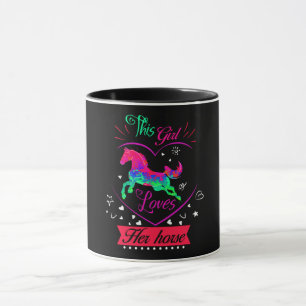 Caneca Rosa, Essa Menina Ama O Cavalo Dela