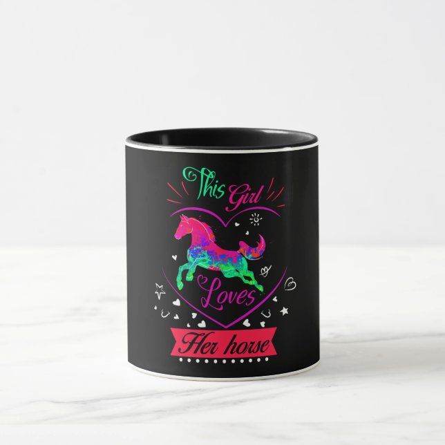 Caneca Rosa, Essa Menina Ama O Cavalo Dela (Centro)
