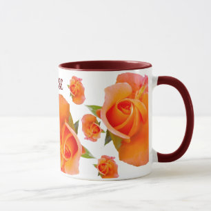 Caneca Rosa Laranja