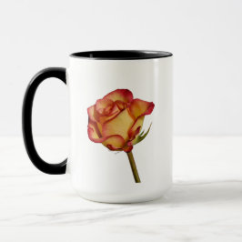 Caneca Rosa Mug Red Tipped