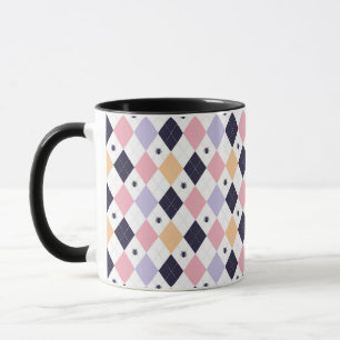 Caneca Rosa Puro Diamante com Aranha