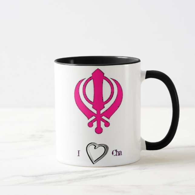 Caneca Rosa quente Khanda (Direita)