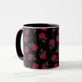 Caneca Rosa Rosa Rosa Popular de Luxo
