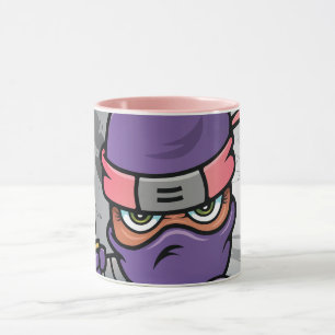 Caneca Rosa Roxo Ninja