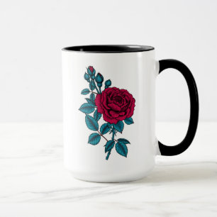Caneca Rosa vermelha