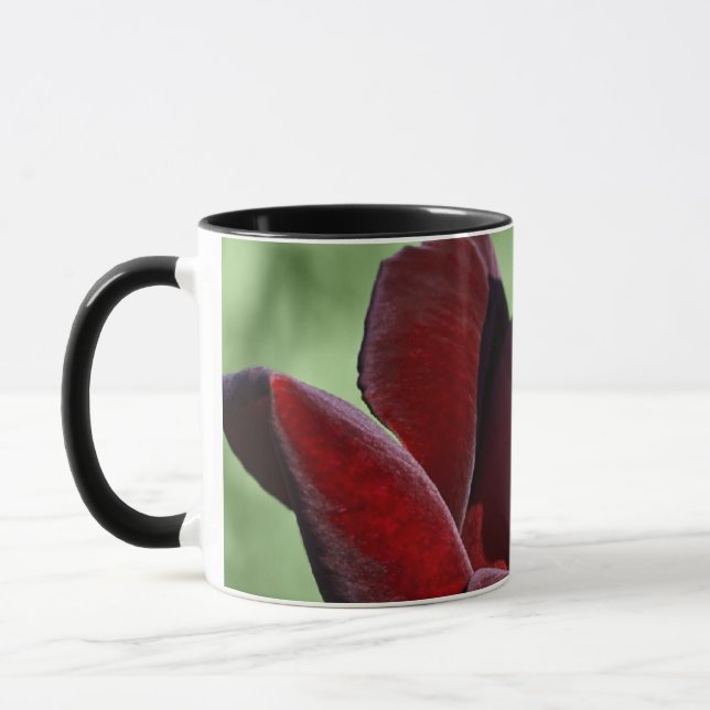 Caneca Rosa Vermelha (Esquerda)