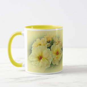 Caneca Rosas Amarelas