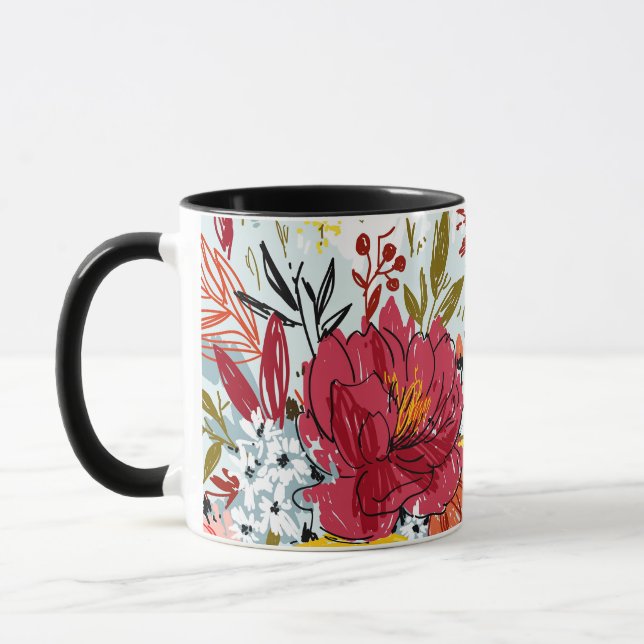 Caneca Rosas bonitas (Esquerda)