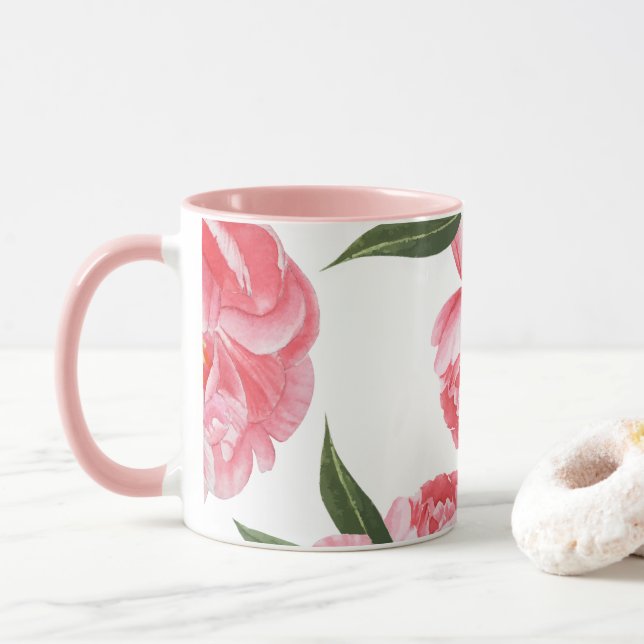 Caneca Rosas bonitas (Com Donut)
