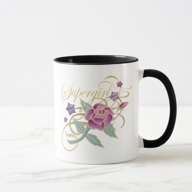 Caneca Rosas de Rico super-menina (Direita)