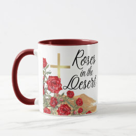 Caneca Rosas no deserto