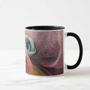 Caneca Rosas Raffia