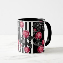 Caneca Rosas vermelhas