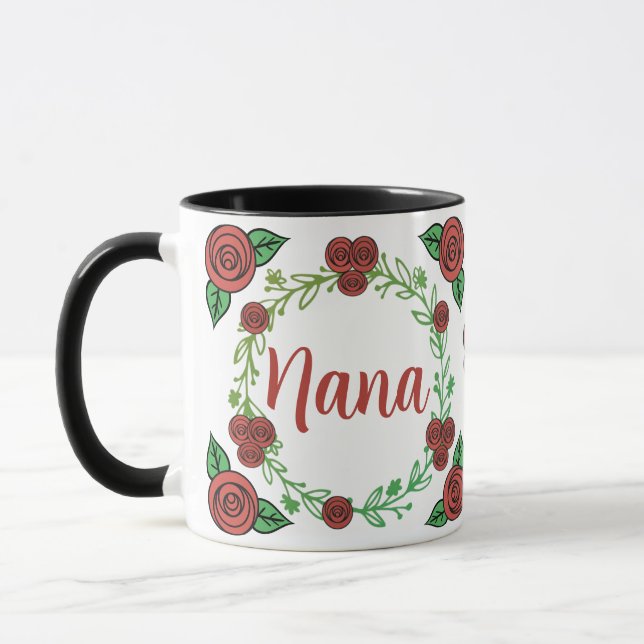 Caneca Rosas vermelhas Fritas Fritantes Nana (Esquerda)