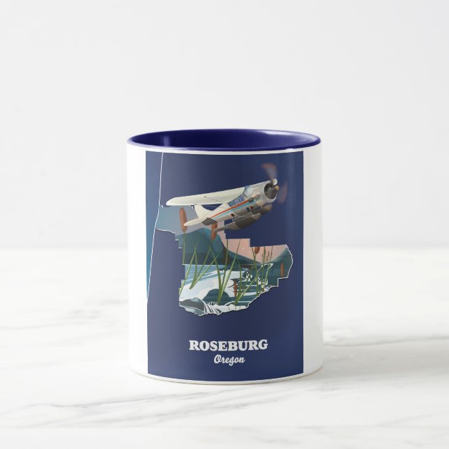 Caneca Roseburg Oregon - viagem (Centro)