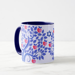 Caneca Rosh Hashanah   Jewt New Year Gift Mugs