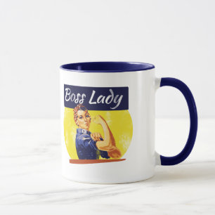 Caneca Rosie Riveter Boss Lady