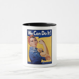 Caneca Rosie the Riveter: Forte Empoderamento feminino