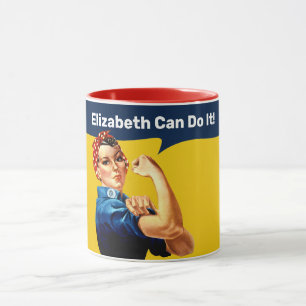 Caneca Rosie the Riveter   Mug   Personalizar