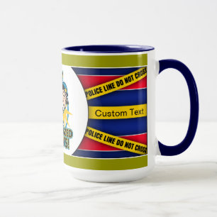 Caneca Rosquinhas vitrificadas polícia
