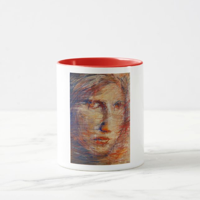Caneca Rosto Abstrato (Centro)