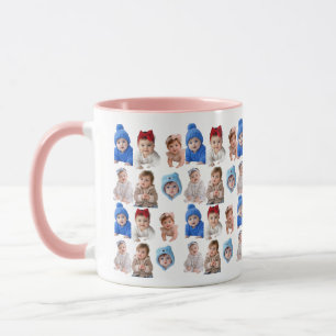 Caneca Rosto de Bebê Personalizado 4 Fotos