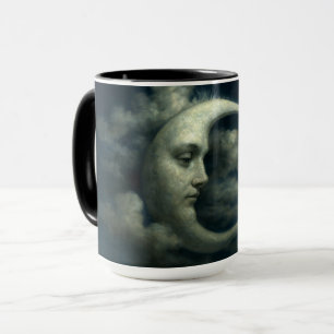 Caneca Rosto de Lua Crescente