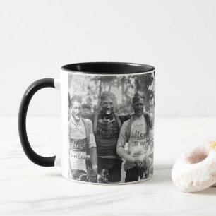 Caneca Rostos Enlameados Tour de France 1928 Depois da Et