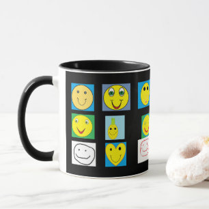 Caneca Rostos felizes