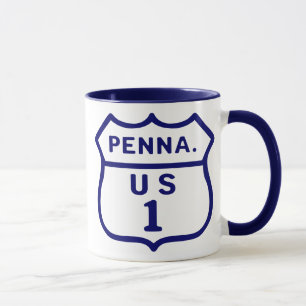 Caneca Rota 1 da estrada de PA/US