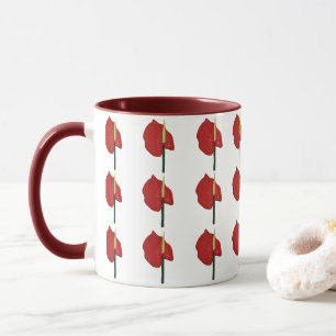 Caneca rotas de vírus