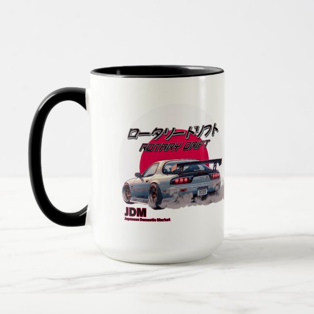 Caneca Rotativa RX-7 - Legenda da Rua Japonesa (Esquerda)