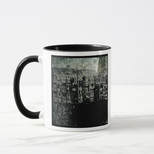 Caneca Roteiro Cuneiform (Esquerda)