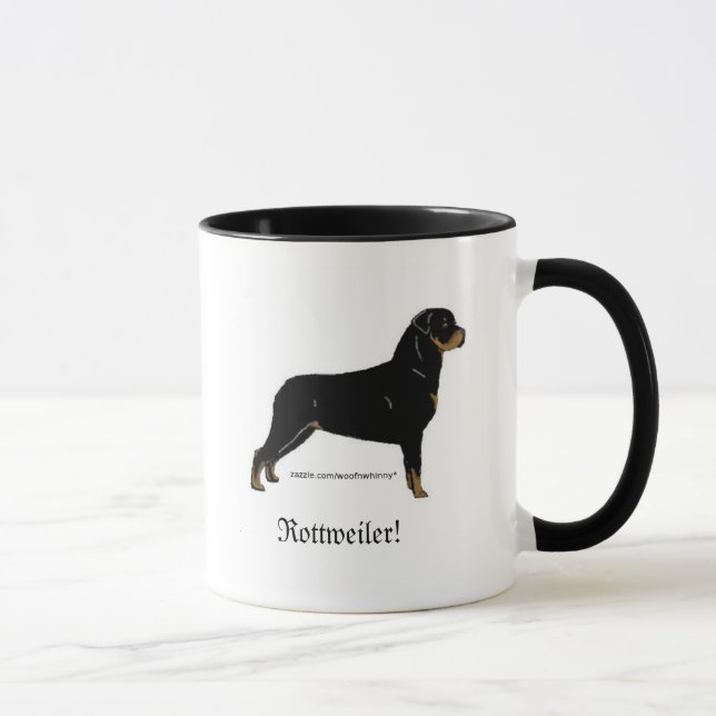 Caneca Rottweiler (Direita)