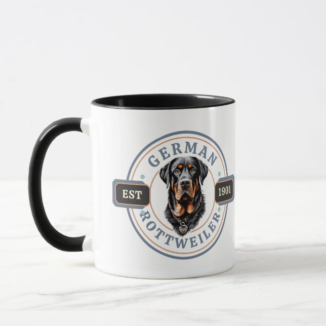 Caneca Rottweiler Mug (Esquerda)