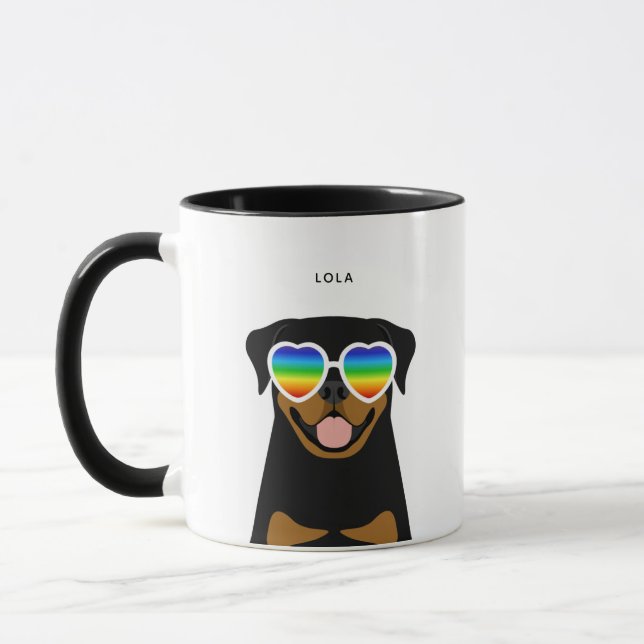 Caneca Rottweiler Mugs (Esquerda)