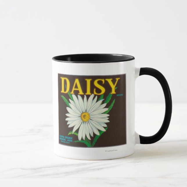 Caneca Rótulo de Taxa de Citros de Marca Daisy (Direita)