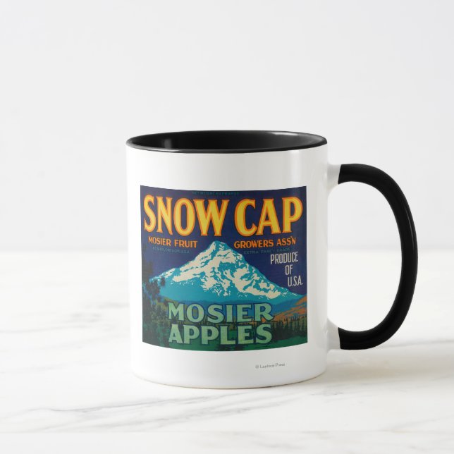 Caneca Rótulo de Taxa de Maçã de Boné de NeveMosier OU (Direita)