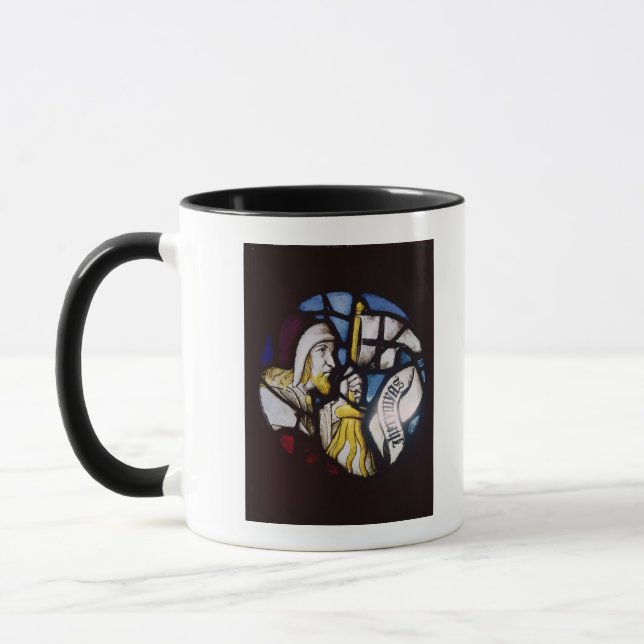 Caneca Roundel do profeta Jeremiah, século XV (Esquerda)