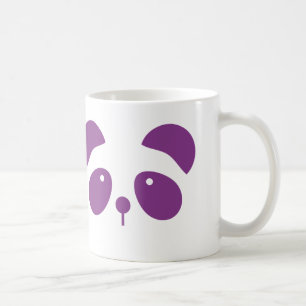 Caneca roxa da panda