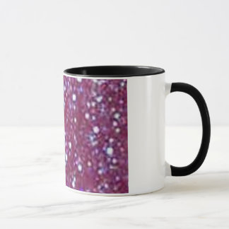 Caneca roxa do brilho
