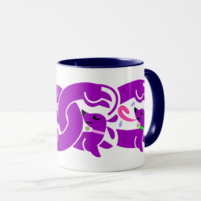 Caneca Roxa Torcida (Frente Esquerda)