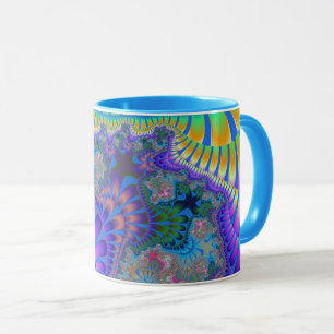 Caneca Roxo e Azul