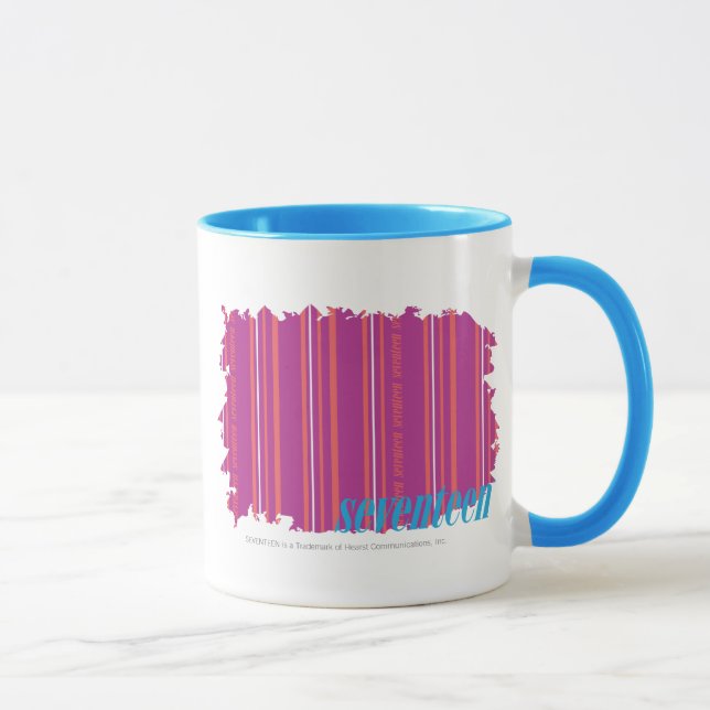 Caneca Roxo fino 2 das listras (Direita)