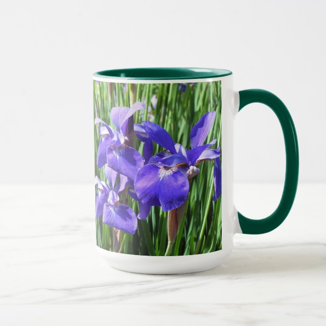 Caneca Roxo Irises Mug (Direita)