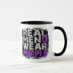 Caneca Roxo real do desgaste de homens da epilepsia