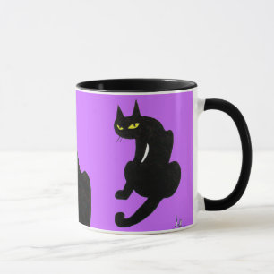 Caneca Roxo Ultra Violeta NINJA CAT NACK