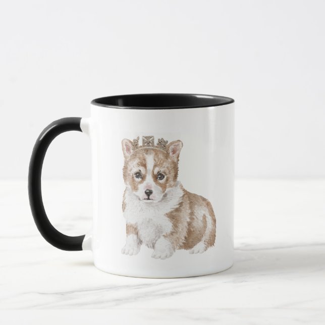 Caneca Royal Corgi Coffee Mug (Esquerda)