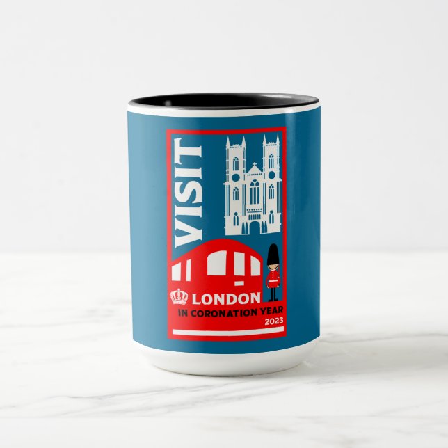 Caneca Royal Coronation Year 2023 London (Centro)