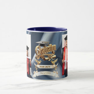 Caneca "Royal Triumph: Elite Gold & Navy 2026 Edition"